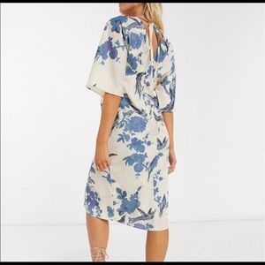 Kimono Midi Hope and Ivy Maternity Dress